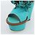 LOUIS VUITTON Sandali con Nappina Monogram EU35 Verde LV Auth ar14146 Monogramma - vista 16