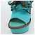 LOUIS VUITTON Sandali con Nappina Monogram EU35 Verde LV Auth ar14146 Monogramma - vista 6