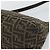 FENDI Zucca Canvas Mamma Baguette Borsa a Spalla Marrone Nero Auth 193847V - vista 12