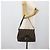FENDI Zucca Canvas Mamma Baguette Borsa a Spalla Marrone Nero Auth 193847V - vista 22