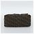 FENDI Zucca Canvas Mamma Baguette Borsa a Spalla Marrone Nero Auth 193847V - vista 9