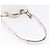 Borsa a Spalla FENDI in Pelle Bianco Argento Auth bs36311A - vista 10