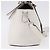 Borsa a Spalla FENDI in Pelle Bianco Argento Auth bs36311A - vista 6