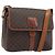 Céline Borsa a Spalla CELINE Macadam Canvas PVC Pelle Marrone Oro Auth 191139 D'oro
