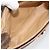 Céline Borsa a Spalla CELINE Macadam Canvas PVC Pelle Marrone Oro Auth 191139 D'oro - vista 17