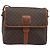 Céline Borsa a Spalla CELINE Macadam Canvas PVC Pelle Marrone Oro Auth 191139 D'oro - vista 2