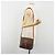 Céline Borsa a Spalla CELINE Macadam Canvas PVC Pelle Marrone Oro Auth 191139 D'oro - vista 24