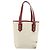 GUCCI GG Supreme Handtasche aus PVC und Leder Outlet Weiß Rot 257250 Auth ep15469 - Ansicht 3