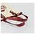 GUCCI GG Supreme Handtasche aus PVC und Leder Outlet Weiß Rot 257250 Auth ep15469 - Ansicht 7