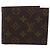 LOUIS VUITTON Monogram Eclipse Portefeuille Marco NM Cartera LV Auth BA14276 Monograma - vista 13