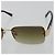 Gafas de sol CHANEL COCO de plástico Marrón CC Auth 190363 Castaño - vista 7