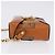 Bolsa de ombro MCM Vicetos em PVC e couro marrom com detalhes dourados Auth ka5379 - vista 5
