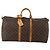 LOUIS VUITTON Monogram Keepall Bandouliere 55 Borsa Boston M41414 LV Auth 192976 Monogramma - vista 2