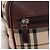 Borsa a tracolla BURBERRY Nova Check in tela beige argento Auth hk3936 - vista 15