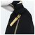 CHANEL Choco Bar Hand Bag Cotton Black Gold CC Auth 194003A Nero D'oro - vista 14