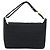 CHANEL Choco Bar Hand Bag Cotton Black Gold CC Auth 194003A Nero D'oro - vista 2