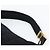 CHANEL Choco Bar Hand Bag Cotton Black Gold CC Auth 194003A Nero D'oro - vista 8