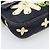 FENDI Borsa a Spalla Mamma Baguette con Ricamo Floreale Denim Navy Auth yk20668SM Blu navy - vista 11