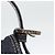 FENDI Borsa a Spalla Mamma Baguette con Ricamo Floreale Denim Navy Auth yk20668SM Blu navy - vista 16