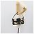 FENDI Borsa a Spalla Mamma Baguette con Ricamo Floreale Denim Navy Auth yk20668SM Blu navy - vista 24