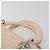 Borsa Christian Dior Lady Dior Canage Large in pelle vernice 2way Rosa Autentica 193127 Argento - vista 8