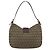 FENDI Zucchino Canvas Hand Bag Beige Gold Auth ep15560 Golden - view 3