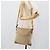 Borsa a Spalla GUCCI GG Canvas Beige Oro 145857 Auth BA14114 D'oro - vista 23