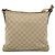 Borsa a Spalla GUCCI GG Canvas Beige Oro 145857 Auth BA14114 D'oro - vista 3