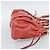 Borsa a mano Miu Miu Side Ribbon in pelle 2way Orange Gold Auth am12203V D'oro Arancione - vista 5