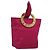 Céline CELINE Circle Pouch Nylon Rosa Goldfarben Auth ar14102 Pink