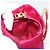 Céline CELINE Circle Pouch Nylon Rosa Goldfarben Auth ar14102 Pink - Ansicht 18