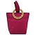 Céline CELINE Circle Pouch Nylon Rosa Goldfarben Auth ar14102 Pink - Ansicht 2