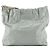 CHANEL - Borsa a tracolla Chanel 22 in pelle stropicciata blu/grigio - vista 3