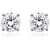 Autre Marque Orecchini in Diamante Lab-Grown White Gold 1.51 ctw