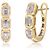 Autre Marque Pendientes de oro amarillo 1.43 ctw con diamantes de laboratorio