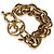 Gabrielle Bracciale CC Vintage 1993 placcato oro Chanel - vista 3