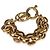 Gabrielle Bracciale CC Vintage 1993 placcato oro Chanel - vista 4