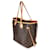 Louis Vuitton Monogram Canvas Neverfull MM Marrone - vista 3