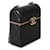 Gabrielle Bolso pequeño Chanel Black Quilted Lambskin con cadena Negro  - vista 4