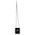 Gabrielle Bolso pequeño Chanel Black Quilted Lambskin con cadena Negro  - vista 5
