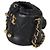 Gabrielle Micro borsa bucket Chanel in agnello trapuntato nero - vista 3
