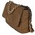 Bolsa Chanel 19 Flap de lona acolchoada marrom Chanel Large - vista 3
