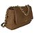 Bolsa Chanel 19 Flap de lona acolchoada marrom Chanel Large - vista 4
