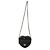 Gabrielle Borsa Chanel Black Quilted Lambskin CC In Love Heart Nero - vista 5