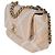 Chanel 19 Flap Bag aus beige Häkel-Kalbsleder Größe Medium - Ansicht 3