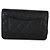 Portafoglio con Catena Chanel Black Quilted Caviar Classic Nero - vista 2