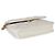 Gabrielle Clutch Chanel White Quilted Lambskin Pearl Crush Con Catena Bianco - vista 6