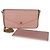 Louis Vuitton Rose Poudre Monogram Empreinte Felicie Pochette Rosa - vista 5