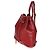 Zaino a secchiello Gucci Red Piuma Lux Energy Medium Re(Belle) Rosso - vista 3