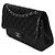 Gabrielle Borsa Chanel Black Quilted Lambskin Jumbo Double Flap Nero - vista 3
